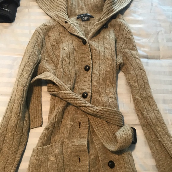 Ralph Lauren Sweaters - Ralph Lauren cable sweater coat